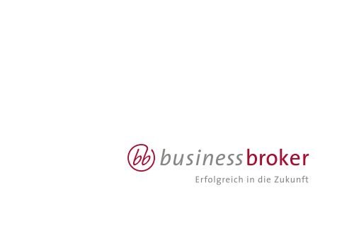 PrÃ¤sentation Business Broker AG - Firma verkaufen Business Broker