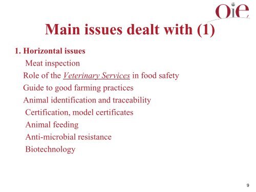 Animal Production Food Safety Working Group - OIE Asia-Pacific