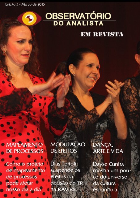 OBSERVATORIO DO ANALISTA EM REVISTA - 3 EDICAO