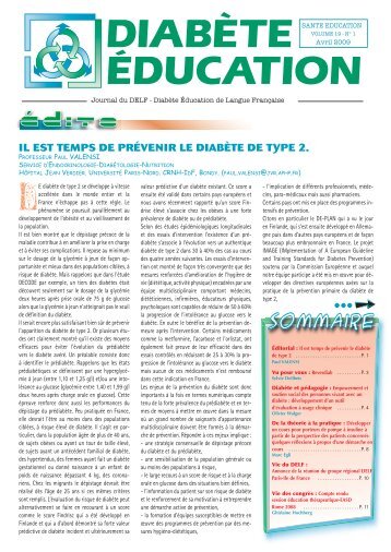 Diabète Education de Langue Française - AFDET