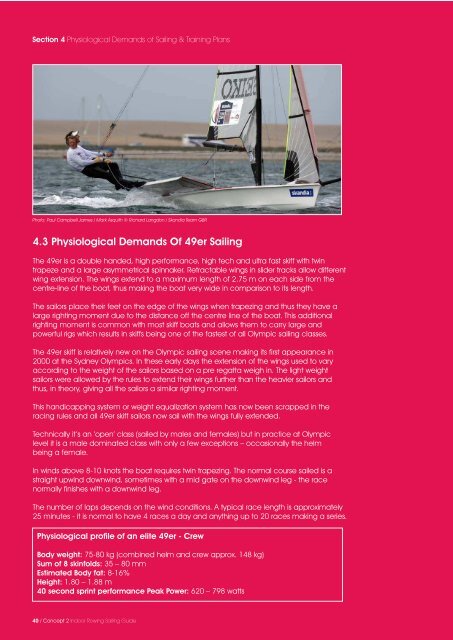 Concept2-Sailing Rowing Guide.indd - Fletcher Sport Science