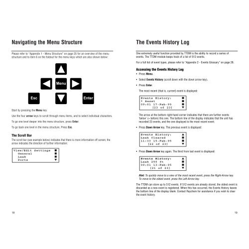 TTDM Operation and Maintenance Manual - California Detection ...