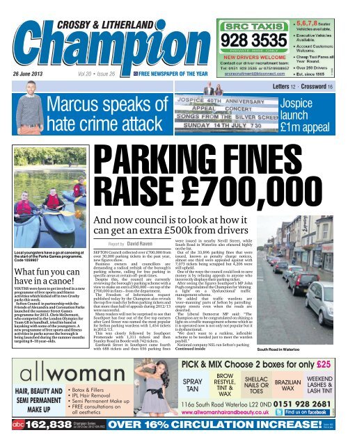 free delivery - Champion Newspapers