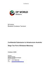 081014 DP World Submission _2 - Infrastructure Australia