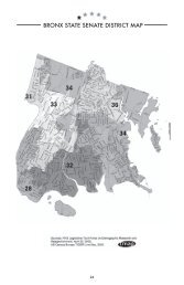 BRONX STATE SENATE DISTRICT MAP - Citizens Union