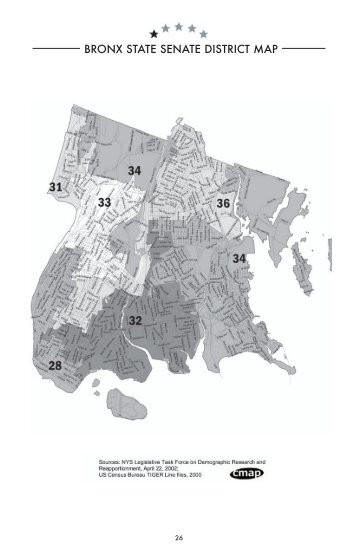 BRONX STATE SENATE DISTRICT MAP - Citizens Union