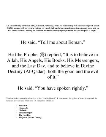 He (the Prophet ) replied - Qabeelat Wasat