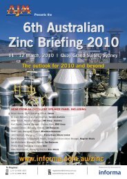 15163 Informa Zinc Conf P10R12 - Informa Australia