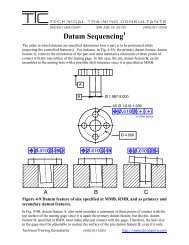 05. Datum Sequencing - Technical Training Consultants