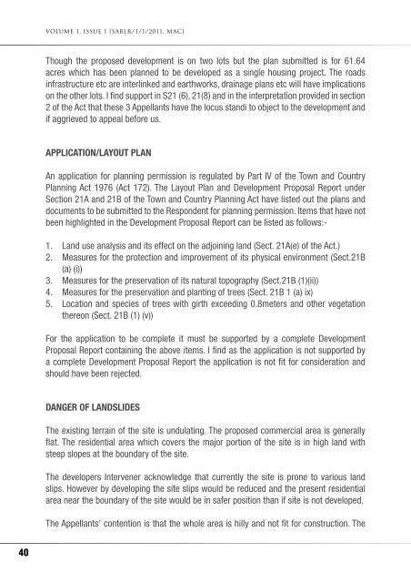 Selangor Appeal Board Issue1 - JPBD Selangor
