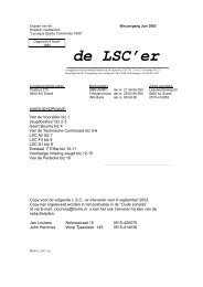 elftal LSC 1890 t/m seizoen 2002-2003