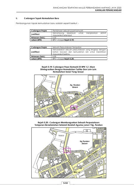 rancangan tempatan majlis perbandaran ampang ... - JPBD Selangor