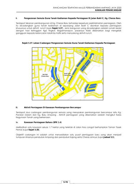 rancangan tempatan majlis perbandaran ampang ... - JPBD Selangor