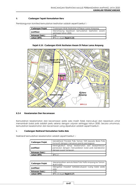 rancangan tempatan majlis perbandaran ampang ... - JPBD Selangor