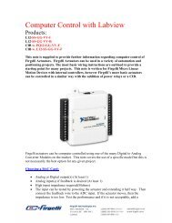 Computer Control with Labview