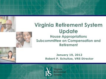 Virginia Retired Teachers Association August 10, 2008 - House ...
