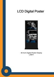 LCD Digital Poster