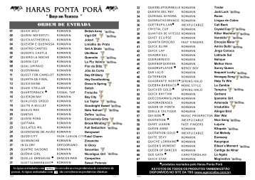 HARAS PONTA PORÃ - Agenciatbs.com.br