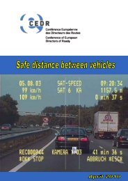 Safe Distance between Vehicle - CEDR