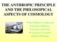 The Anthropic Principle and the Philosophical Aspects of Cosmology