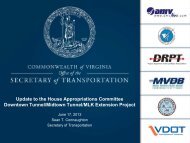 Presentation - House Appropriations Committee