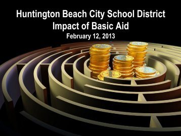 Basic Aid Presentation - Huntington Beach City School District