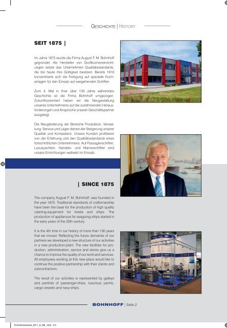 FIRMENPROFIL | COMPANY PROFILE - Bohnhoff GmbH ...