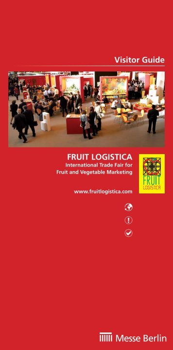Visitor Guide content pages - Fruit Logistica
