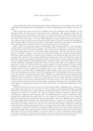 Essays on plato