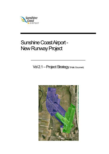 Business Case for the SunShine CoaSt airport Master Plan
