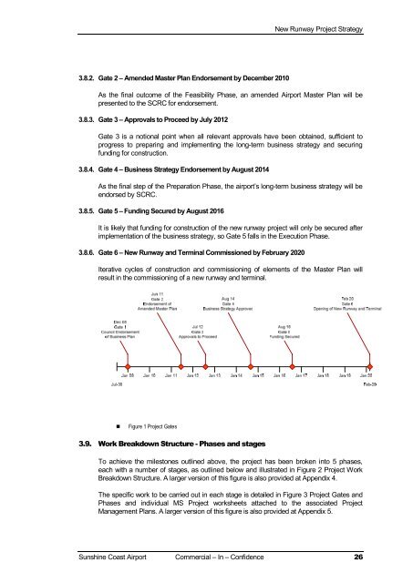 Business Case for the SunShine CoaSt airport Master Plan