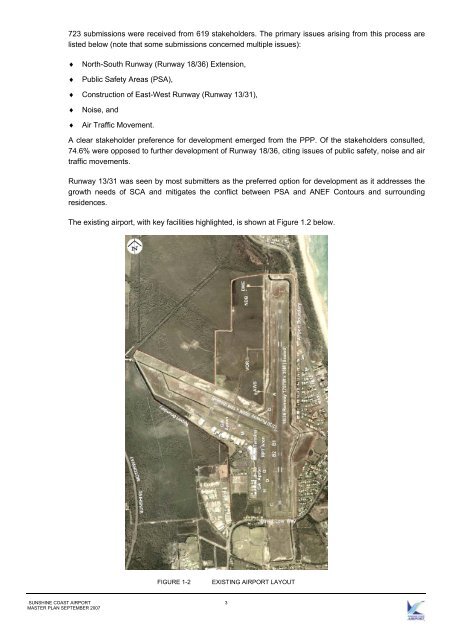 Business Case for the SunShine CoaSt airport Master Plan