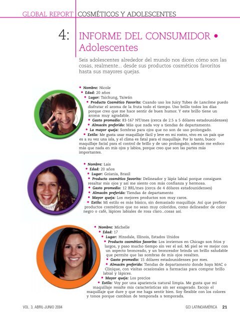 Los adolescentes pueden ser volubles - Cosmetics Latinoamérica