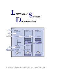 LALWrapper Software Documentation - UWM LSC