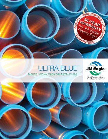 PVC Ultra Blueâ¢ (C909) and (IPS ASTM F1483) - JM Eagle