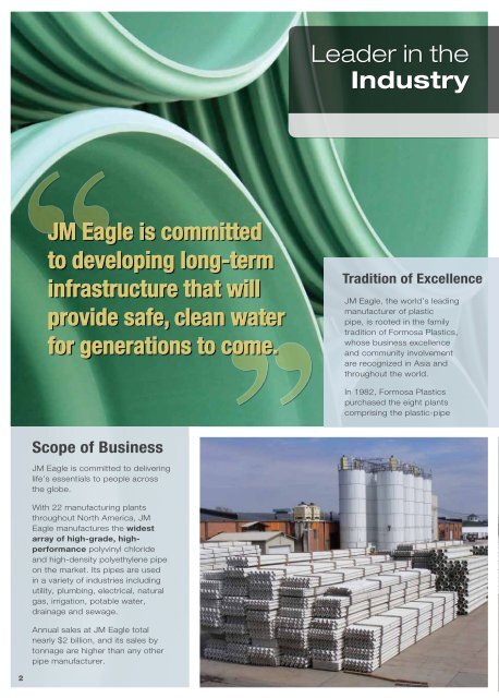 JM Eagle Corporate Brochure (PDF)