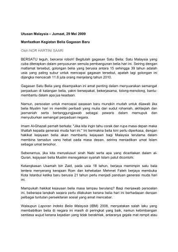 Manfaatkan Kegiatan Belia Gagasan Baru - Institut Penyelidikan ...