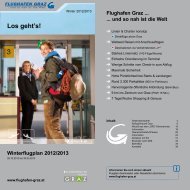 Winterflugplan 2012/2013 - Flughafen Graz