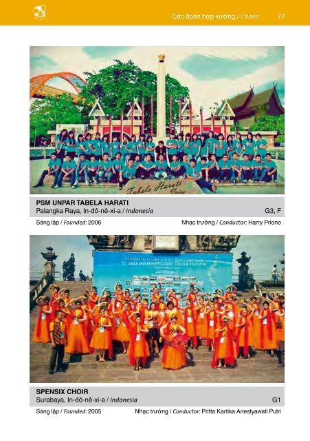 Hoi An 2015 - Program Book