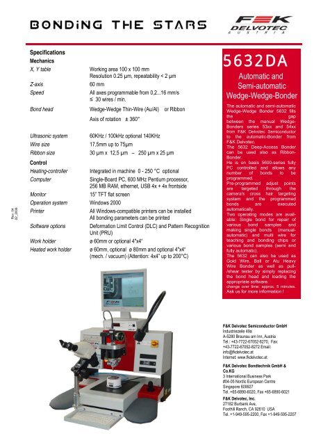 Delvotec 5632 Da Datasheet Pdp Delvotec 5632 Da Datasheet Pdp