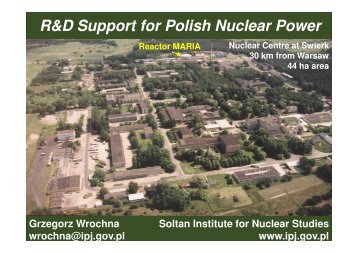 R&D Support for Polish Nuclear Power - NUCL-EU Project