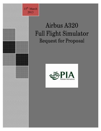 Airbus A320 Full Flight Simulator - IPDF