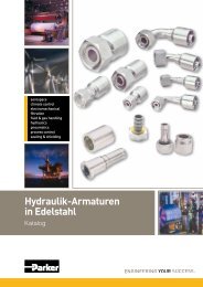 Hydraulik-Armaturen in Edelstahl