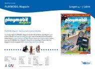 Mediadaten 2013 PLAYMOBIL-Magazin - Blue Ocean Entertainment ...