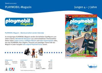 Mediadaten 2013 PLAYMOBIL-Magazin - Blue Ocean Entertainment ...