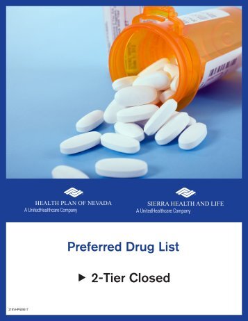 2-Tier Closed Preferred List - Sierra Health and Life