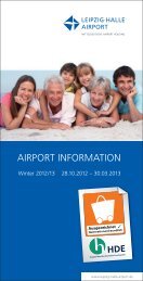 Airport Information Winter 2012/13 - Flughafen Leipzig/Halle