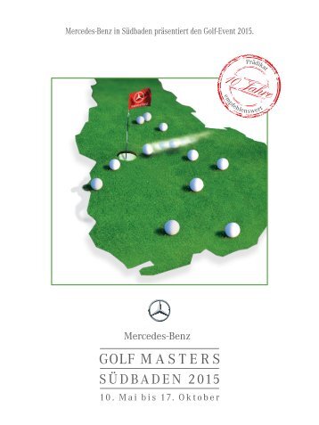 Mercedes-Benz Golf Masters Südbaden 2015