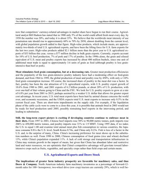 The Inflation Cycle of 2002 to 2015 - Uhlmann Price Securities