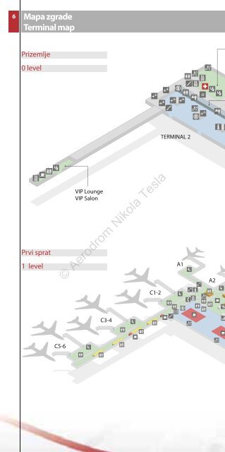 Red letenja Timetable - Aerodrom Nikola Tesla